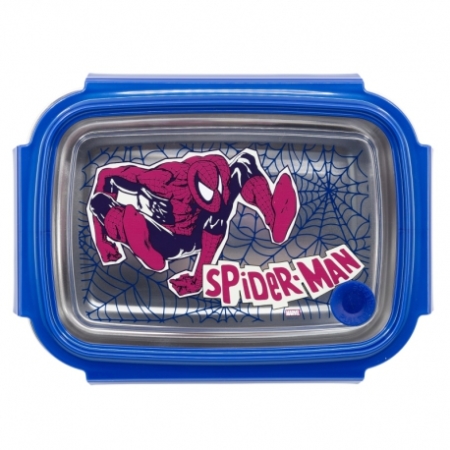 Rvs Lunchbox Spiderman